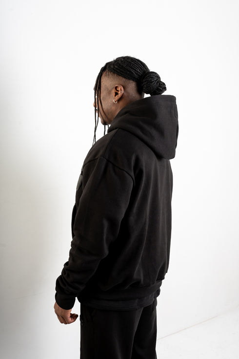 BASIC PUFF LOGO HOODIE